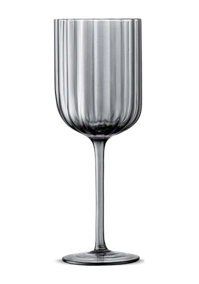 Jumbo Foggy Grey 6'lı Kadeh Takımı Gri