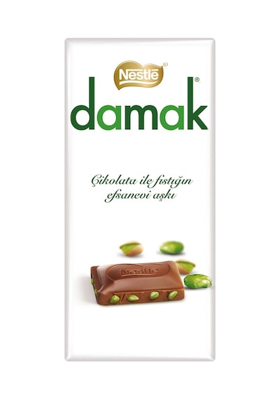 Nestle Damak Antep Fıstıklı Sütlü Çikolata 70 G - 7 Adet Tarı