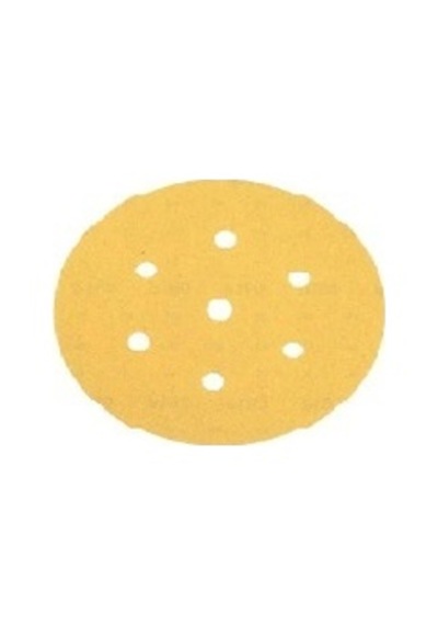 İnter Velkro Cırt Disk Zımpara 150 Mm 240 Kum-gold Apc225c 6+1 Delik
