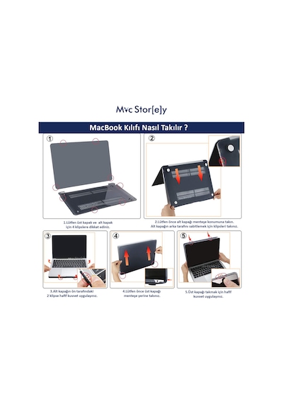 Apple Uyumlu MacBook Air Kılıf 13 İnç Ms97 Eski Usb'li Model 2010-2017 A1369 A1466 İle Ms-97