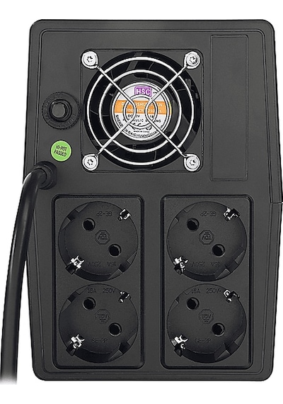 S-Link Might U150 1500VA 12V 9AH x2 900 W Line-Interactive Kesintisiz Ups Güç Kaynağı Siyah