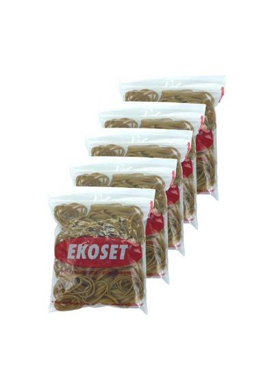 Ekoset 50x3 MM Kauçuk Paket Ambalaj Lastiği 500 Adet