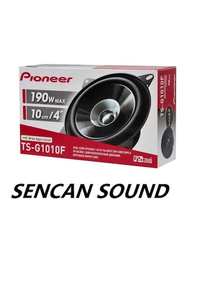 Pioneer Ts-1010f 10cm 190w-30w Rms - Sencan Sound