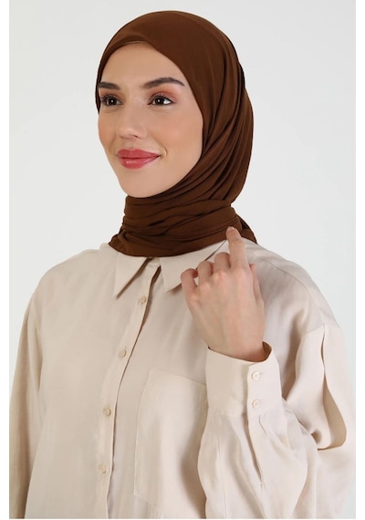 Harem Scarf Amor Eşarp - Çikolata - Çikolata