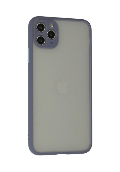Apple iPhone Uyumlu 12 Pro Max Kılıf Montreal Silikon Kapak - Gri Diğer