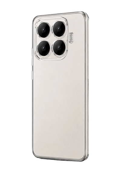Xiaomi Mi 17t Pro Lüx Şeffaf Silikon - Şeffaf Düz Renkli