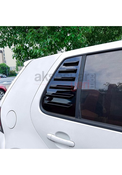 Vw Golf 4 İçin Kelebek Cam Vizörü Kaplaması Piano Black