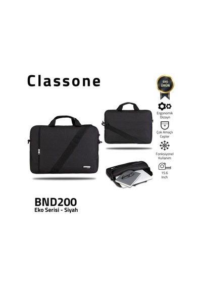Bnd200 Eko Serısı Notebook Cantası Sıyah 15.6 Diğer