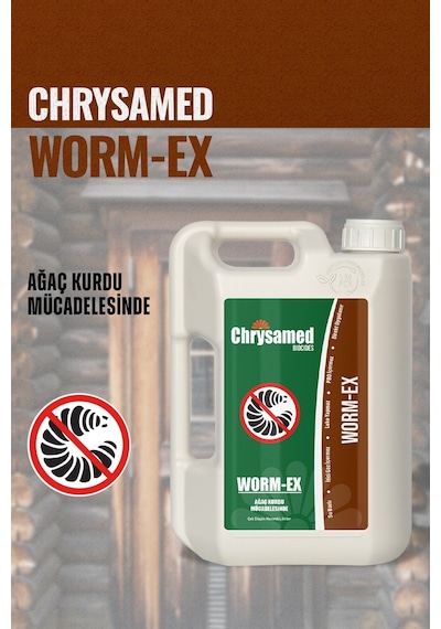 Chrysamed Worm-Ex Ağaç ve Tahta Kurdu 2L