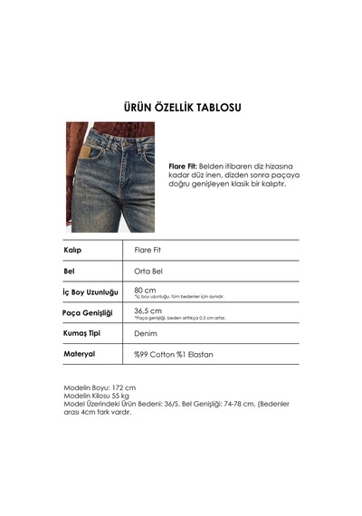 Kadın Tint 4w6-8 Flare Fit Komfort Kumaş Nakış Tasarım Denim Jean Kırmızı Kadın Tint 4w6-8 Flare Fit Komfort Kumaş Nakış Tasarım Denim Jean Kırmızı