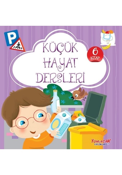 Küçük Hayat Dersleri Seti - 6 Kitap Takım- Yumurcak Yayınları