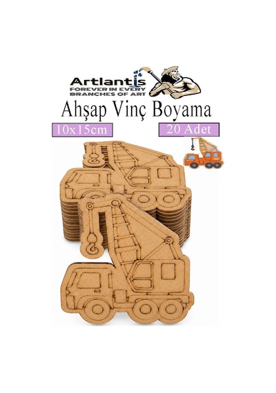 Ahşap Boyama Araçlar 20 Adet 10x15cm Taşıtlar Boyama Figürü Etkinlik Çoçuk Gelişim Motor Beceri Kreş Anasınıfı Lila