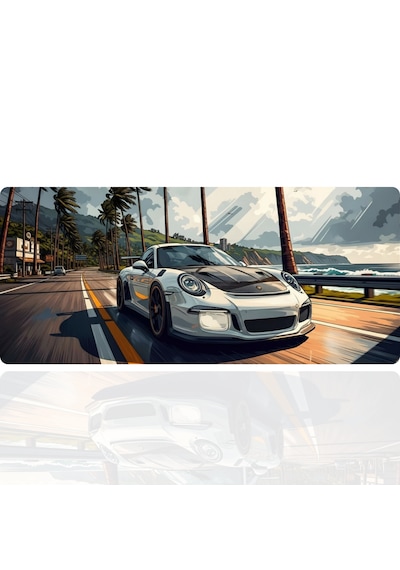90x40 Cm Araba Desenli Oyuncu Gaming Mouse Pad Kaymaz Kauçuk Taban Fare Altlığı Xxl Mousepad Anatolian Serisi 05