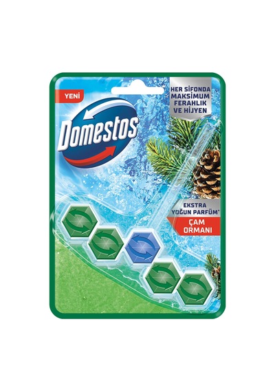 Domestos Wc Blok Çam Ferahlığı Tekli 50 G 2 Adet