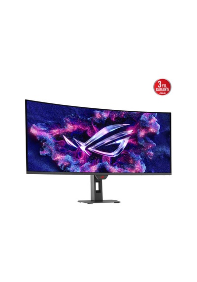 Asus Rog Strıx Xg34wcdg 34 Oled Kavisli 3840x1440 0.03ms 175hz 250cd Dp Hdmı Usb-c Yok Vesa 3yıl Elmb Hdr 400 True Black Yükseklik Ayarlı Yakınlık Sen