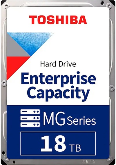 Toshıba Enterprıse, Mg09aca18te, 3.5&amp Quot , 18tb, 512mb 7200 Rpm, 7/24 Güvenlik, Data Center, Nas, Server, Hdd Türkiye Distribütörü li