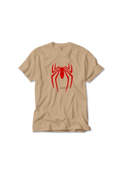 Spiderman Logo Yeşil Tişört