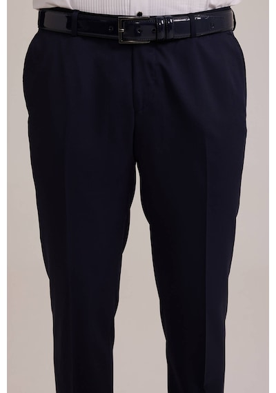 Ysf Erkek Lacivert Slim Fit Kırlangıç Yaka Damatlık