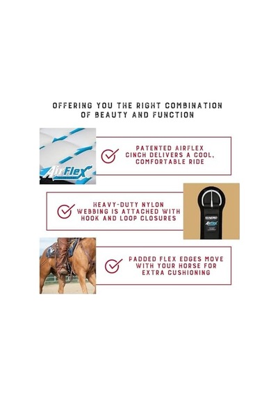 Airflex Straight Cinch Siyah, 34"