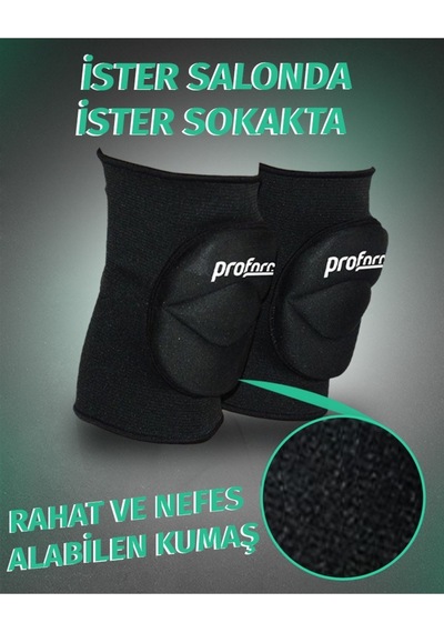Proforce Vd10 Voleyol Dizliği Vd10m Siyah