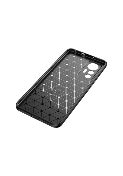 Goocamp Mi 12 Lite Kılıf Negro Silikon Kapak - Siyah Siyah