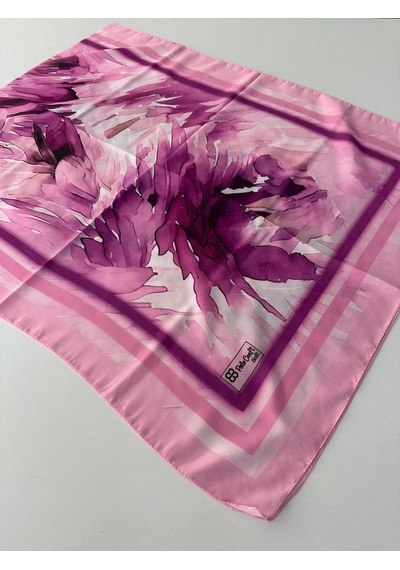 Polo Craft Soft Pamuklu Şal Pembe Serisi Fzy1007-48145 Çok Renkli