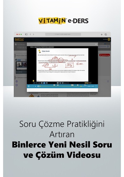6. Sınıf Fen Bilimleri (e-Ders) | 1478 Yeni Nesil Soru, 1724 Dakika Video | 3D Objeler Dijital Kitap