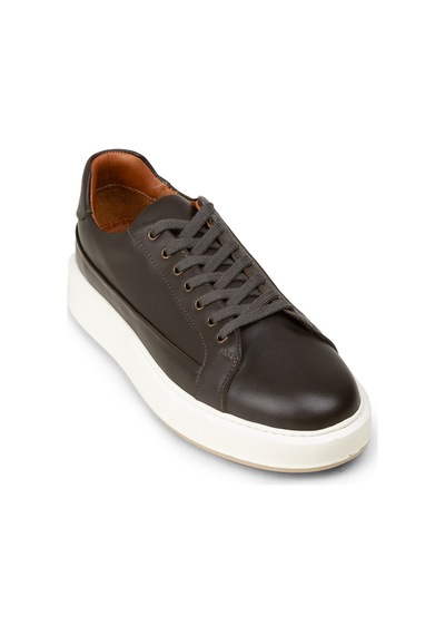 Deery Erkek Hakiki Deri Haki Sneaker Ayakkabı - E4482mhakc01