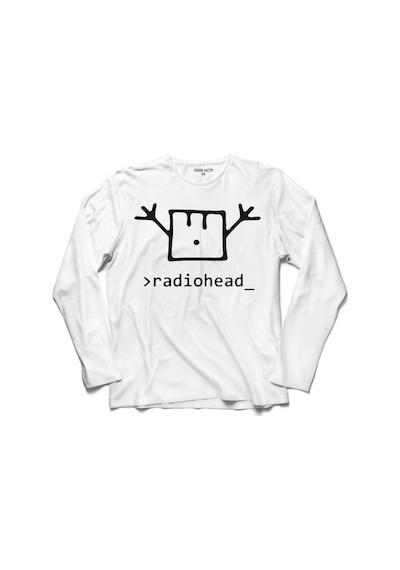 Radıohead Radıo Head Logo Thom Yorke 3 Uzun Kollu Tişört (518429792)