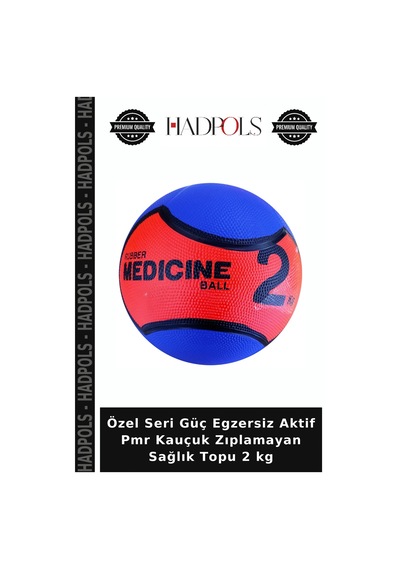 Özel Seri Güç Egzersiz Aktif Pmr Kauçuk Zıplamayan Sağlık Topu 2 Kg