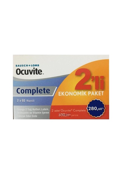Ocuvite Complete 2 'li Ekonomik Paket