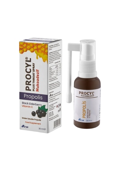 Procyl Plus Boğaz Spreyi Propolis 30 Ml