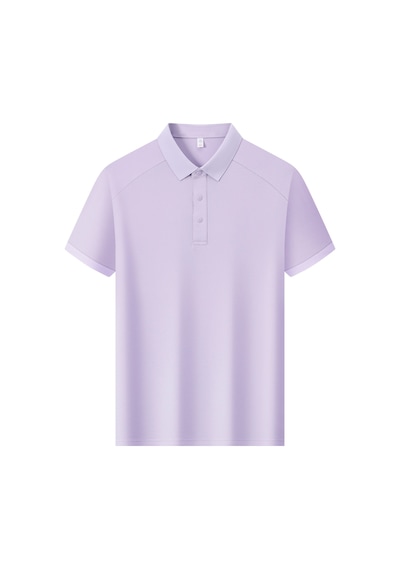 New Performance.arw86853.serintutan-antibakteriyel-yüksek Kalite.çıtçıtlı Polo T.shirt Mor