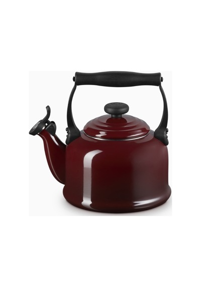 Le Creuset Geleneksel Islık Çalan Emaye Kaplı Çaydanlık, 2.1l Çaydanlıklar Garnet
