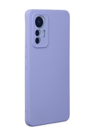Xiaomi Mi 12 Lite Uyumlu Kılıf Nano İçi Kadife Silikon - Lila