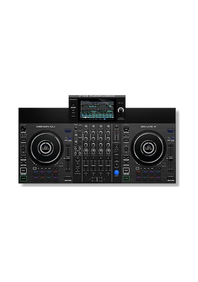 Denon Sc Live 4 4-deck Standalone Dj Kontrolcü, 7" Dokunmatik Ekran, Dahili Hoparlörler Ve Wı-fı Bağlant