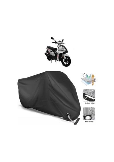 Mondial 100 Ardour Motor Branda (Bağlantı, Kilit Uyumlu)-Siyah (457271812)