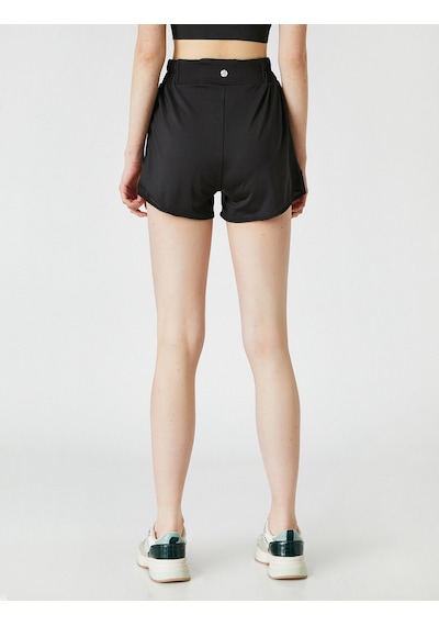Koton Spor Mini Şort Siyah 2sak40072nk 2SAK40072NK999 Siyah