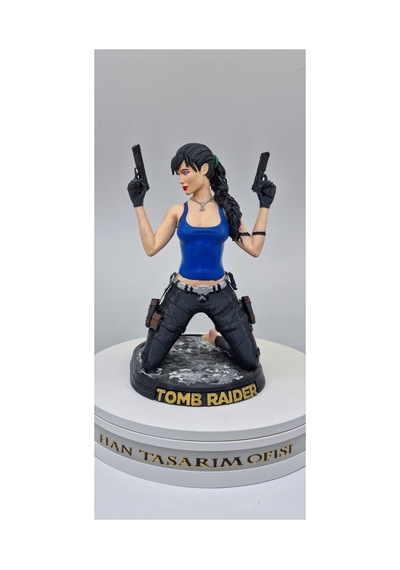 Tomb Raider Angelina Jolie Telefon Tutucu Figür