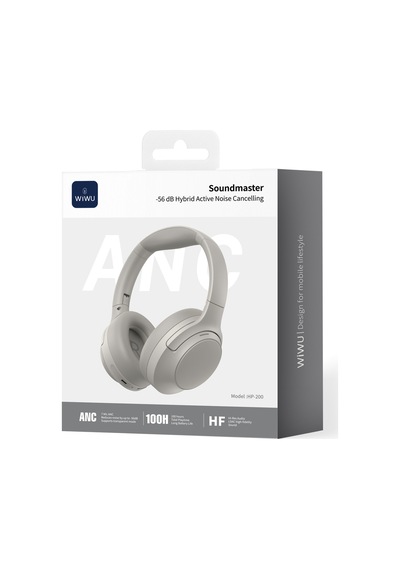 Wiwu HP-200 Bluetooth 6.0 Kulak Üstü Kulaklık