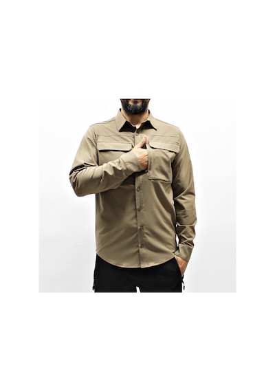Mudwill Flex Tactical Outdoor Taktik Gömlek Koyu Bej