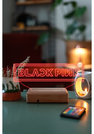 Modiwa Design Blackpink 16 Renk K-Pop Gece Lambası