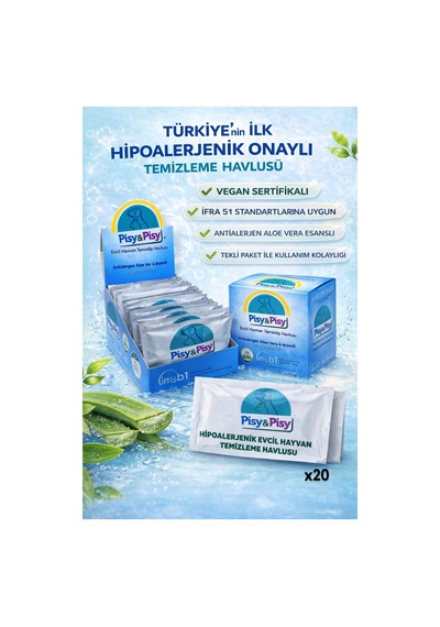 Buradabulabilirsin Pısy & Pısy Evcil Hayvan Temizleme Kiti 4 Bbz