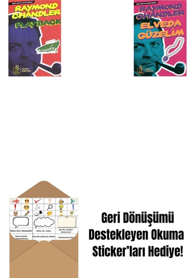 Playback Cep Boy + Elveda Güzelim Cep Boy + Okuma Sticker'ları