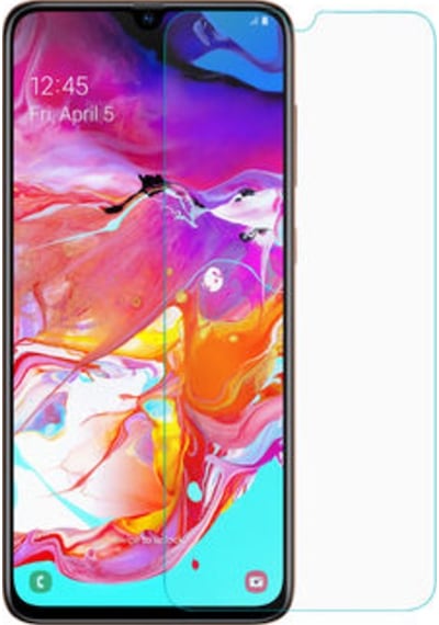 Samsung Uyumlu Galaxy A70 Kırılmaz Ekran Koruyucu Temperli Cam(Hediyeli)