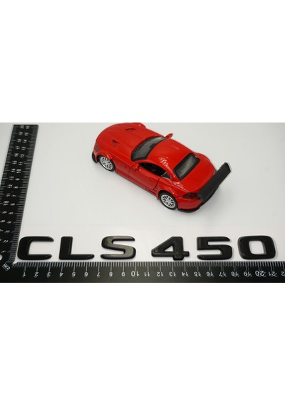 CLS 450 Bagaj Parlak Siyah ABS 3M 3D Yazı Logo