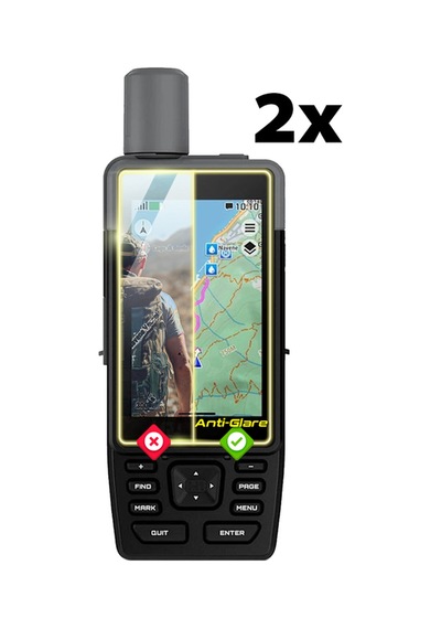 Garmin Gpsmap H1 Gps İçin Anti-glare Parlama Önleyici Mat Ekran Koruyucu 2 Adet