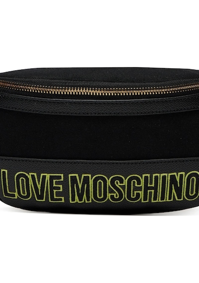 Love Moschino Kadın Bel Çantası Jc4040pp1ılf100a Siyah - Yeşil