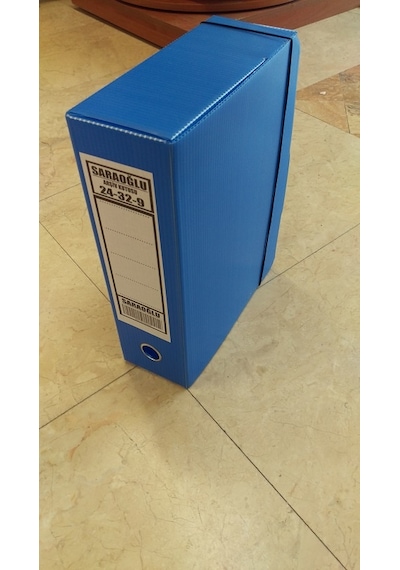 Saraoğlu Arşiv ve Proje Kutusu 24 x 32 x 9 CM Mavi 25 Adet