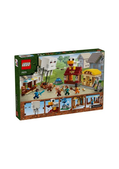 Lego Minecraft 21273 The Ghast Balloon Village Attack